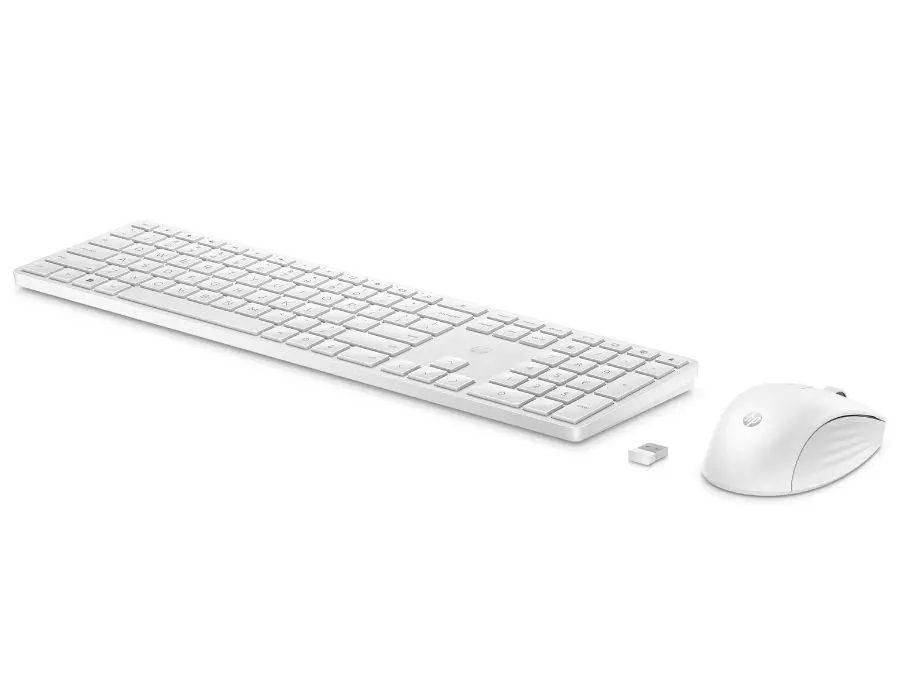Klawiatura i Mysz HP 650 Białe